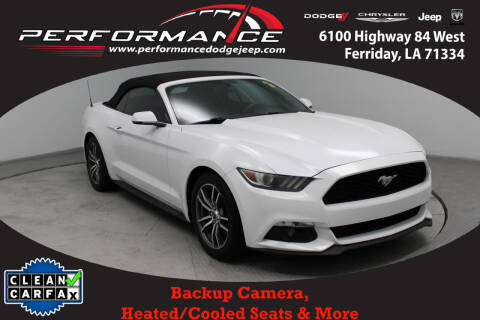 2015 Ford Mustang for sale at Performance Dodge Chrysler Jeep in Ferriday LA