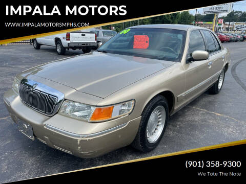 2000 Mercury Grand Marquis for sale at IMPALA MOTORS in Memphis TN