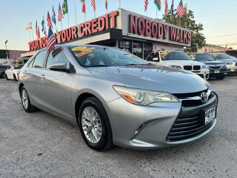 2016 Toyota Camry for sale at Giant Auto Mart in Houston TX