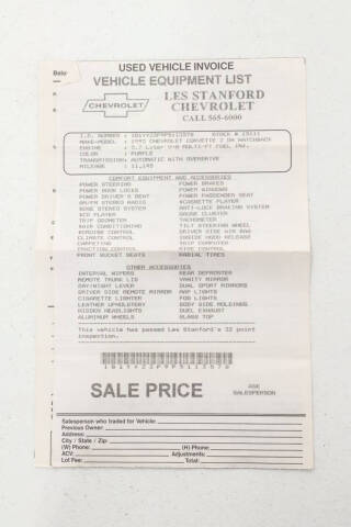 1993 Chevrolet Corvette