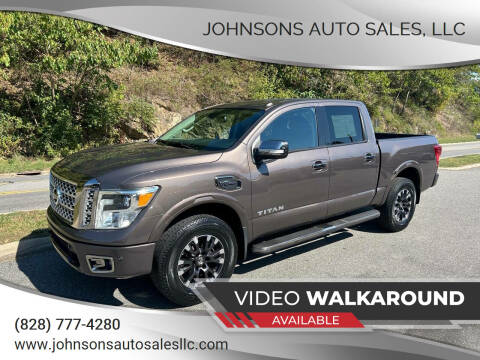 2017 Nissan Titan for sale at Johnsons Auto Sales, LLC in Marshall NC