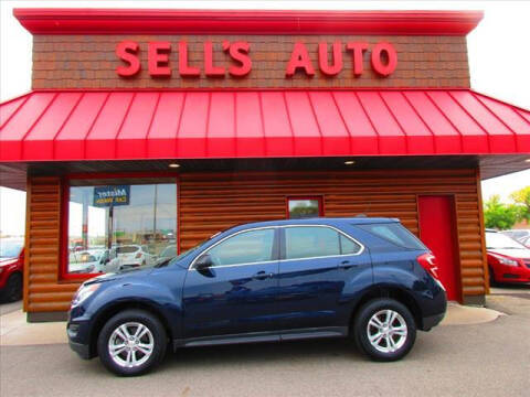 2016 Chevrolet Equinox for sale at Sells Auto INC in Saint Cloud MN