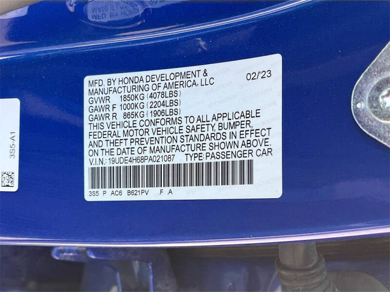 2023 Acura Integra w/Tech w/A-SPEC