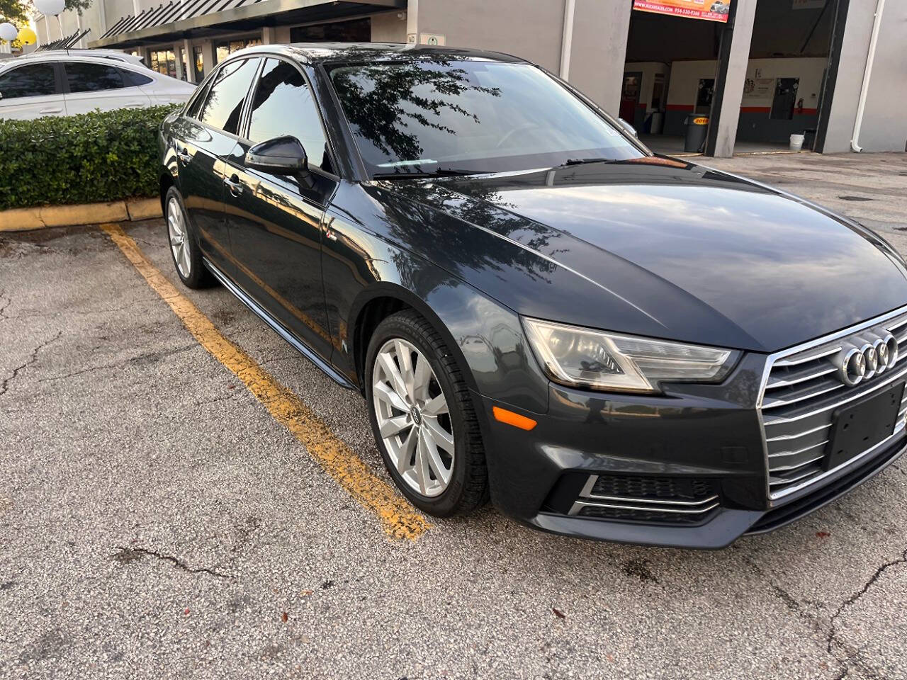 2018 Audi A4 for sale at M & J UNITED AUTO SALES in LAUDERDALE LAKES, FL