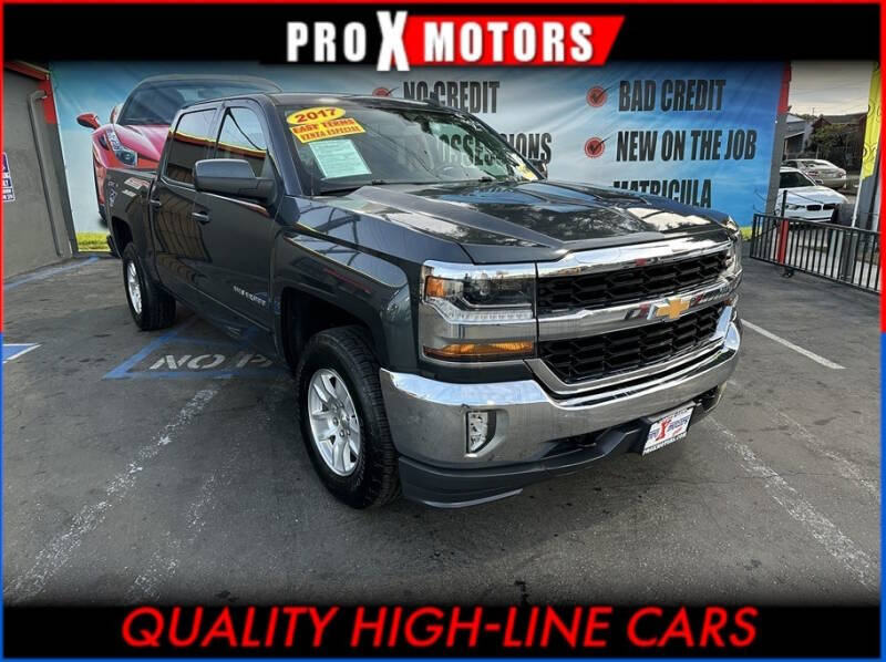 2017 Chevrolet Silverado 1500 for sale at Pro X Motors in South Gate CA