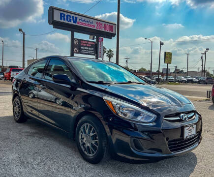 2017 Hyundai Accent for sale at RGV AutoHub in Harlingen TX