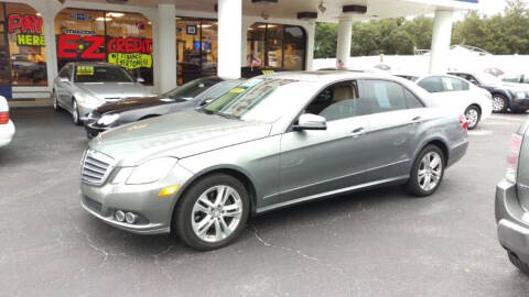 2011 Mercedes-Benz E-Class for sale at Tony's Auto Sales in Jacksonville FL
