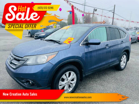 2012 Honda CR-V for sale at New Creation Auto Sales in Everett WA