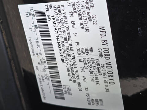 2022 Ford Explorer Limited