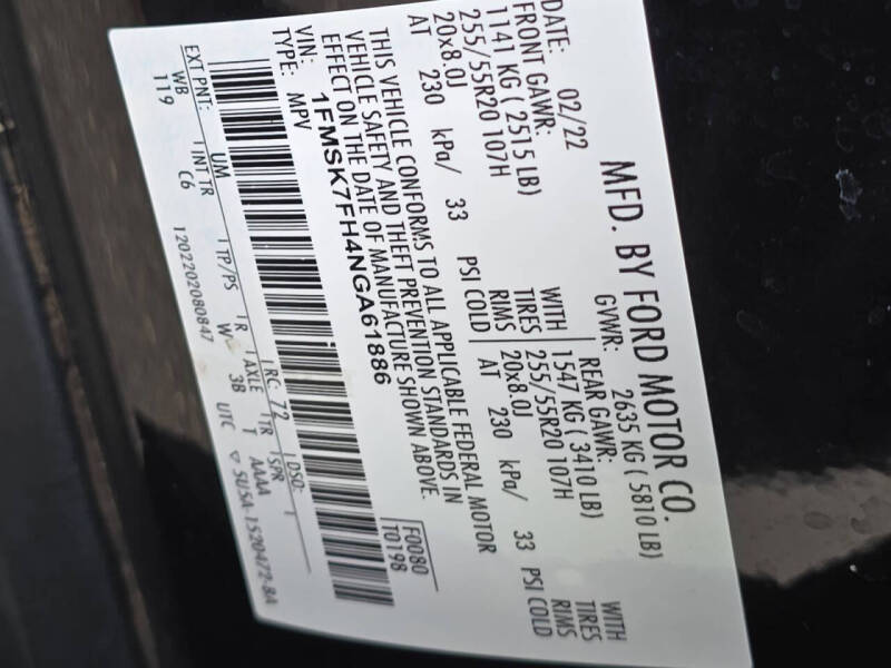 2022 Ford Explorer Limited