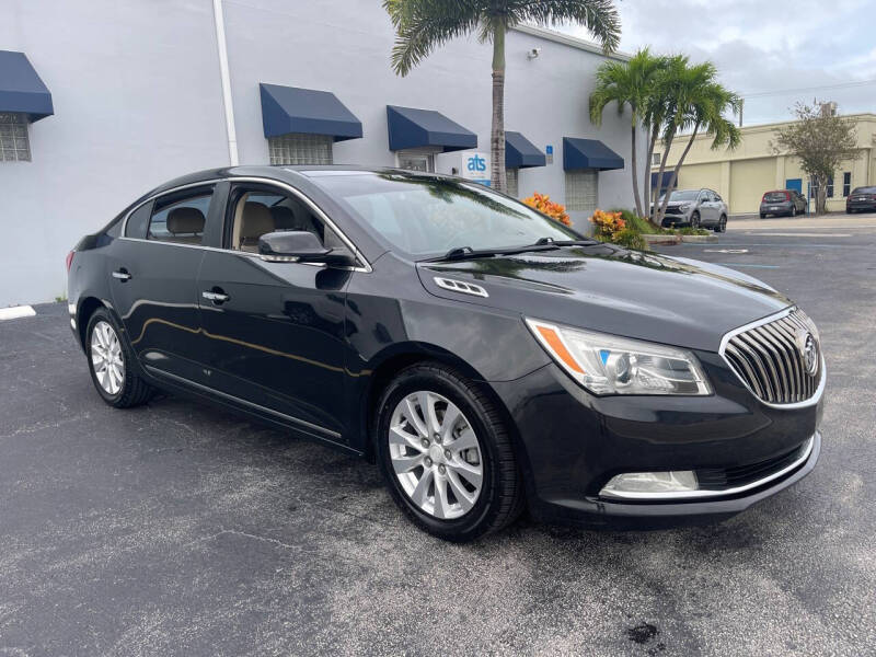 Used 2015 Buick LaCrosse Leather with VIN 1G4GB5GR3FF161695 for sale in Pompano Beach, FL