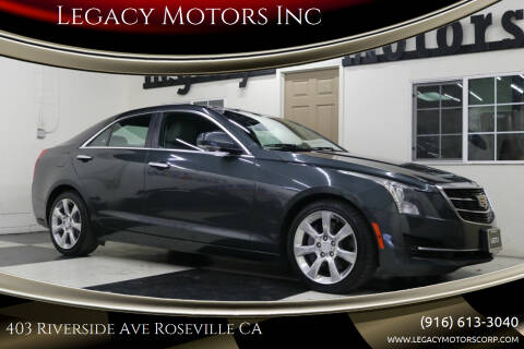2015 Cadillac ATS for sale at Legacy Motors Inc in Roseville CA