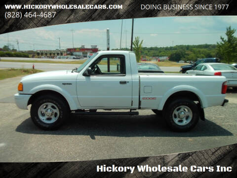2003 Ford Ranger for sale at Hickory Wholesale Cars Inc in Newton NC