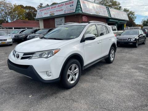 2013 Toyota RAV4 for sale at American Best Auto Sales in Uniondale NY