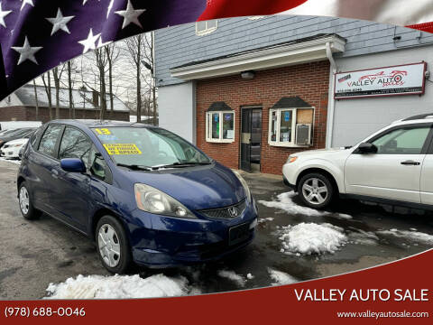 2013 Honda Fit for sale at VALLEY AUTO SALE in Methuen MA