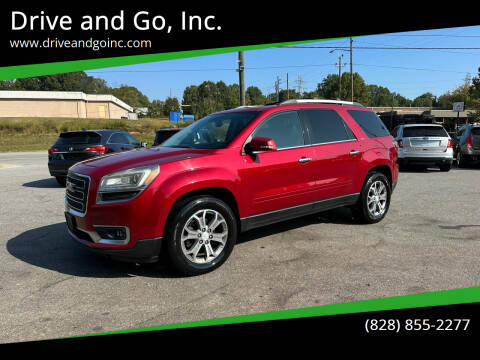 2013 GMC Acadia for sale at Drive and Go, Inc. in Hickory NC