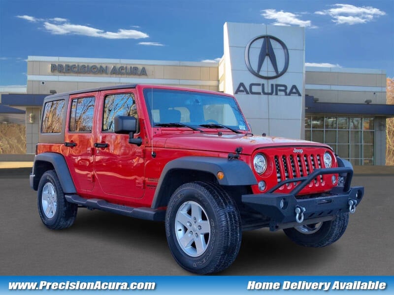 2017 Jeep Wrangler Unlimited for sale at Precision Acura of Princeton in Lawrence Township NJ