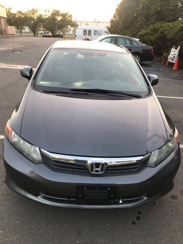 2012 Honda Civic for sale at ZZZZ & Me Inc in Charlotte NC