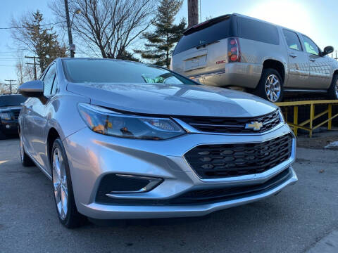 2017 Chevrolet Cruze for sale at 3 Brothers Auto Sales Inc in Detroit MI