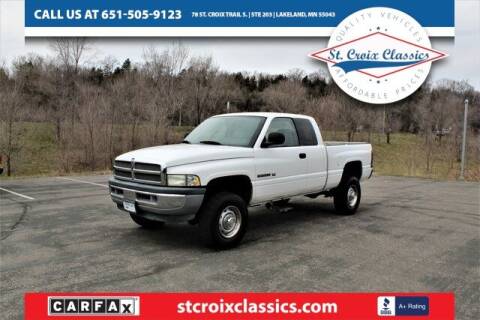2002 Dodge Ram Pickup 2500 for sale at St. Croix Classics in Lakeland MN