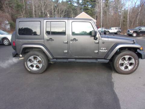 2017 Jeep Wrangler Unlimited for sale at Mark's Discount Truck & Auto in Londonderry NH