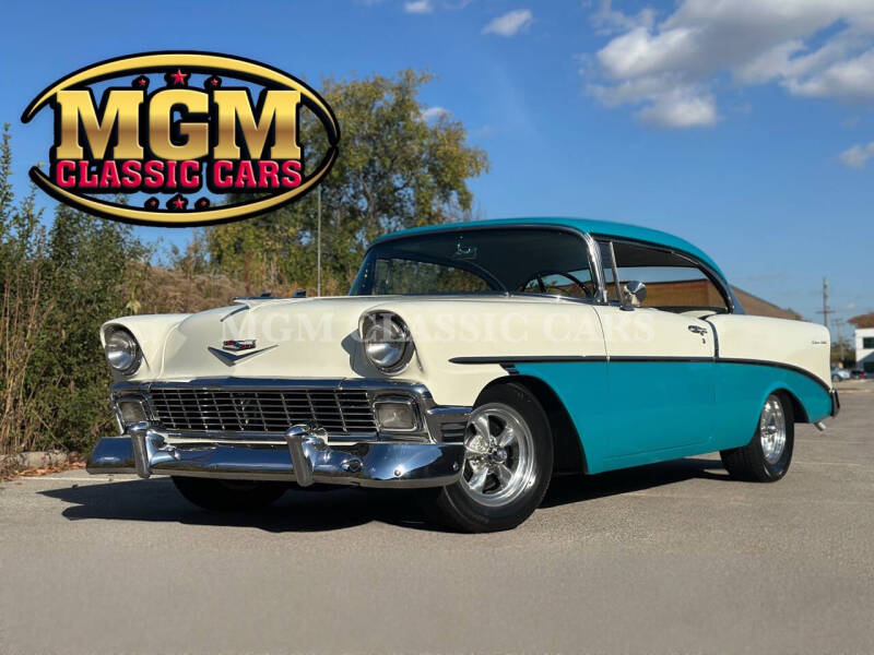 1956 Chevrolet Bel Air for sale at MGM CLASSIC CARS in Addison IL