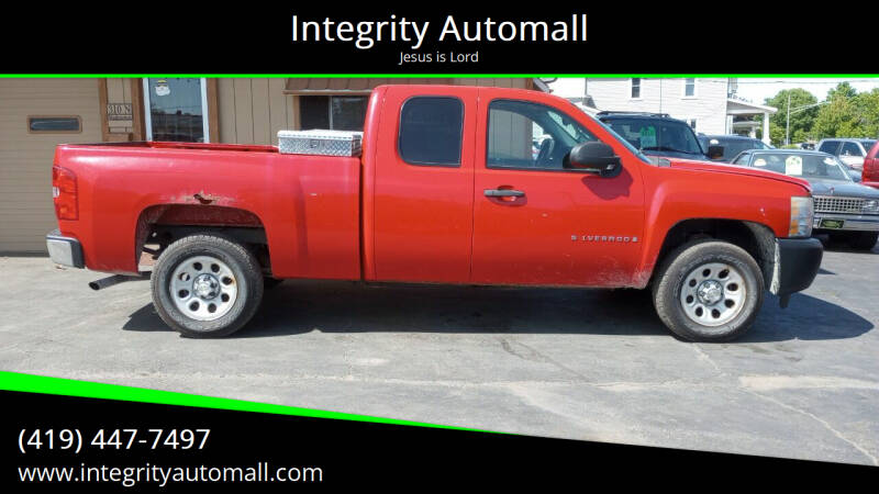 2009 Chevrolet Silverado 1500 for sale at Integrity Automall in Tiffin OH
