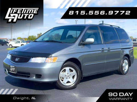 2001 Honda Odyssey for sale at Lifetime Auto in Dwight IL