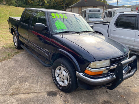 2001 Chevrolet S-10 for sale at Motley's Auto World in Danville VA