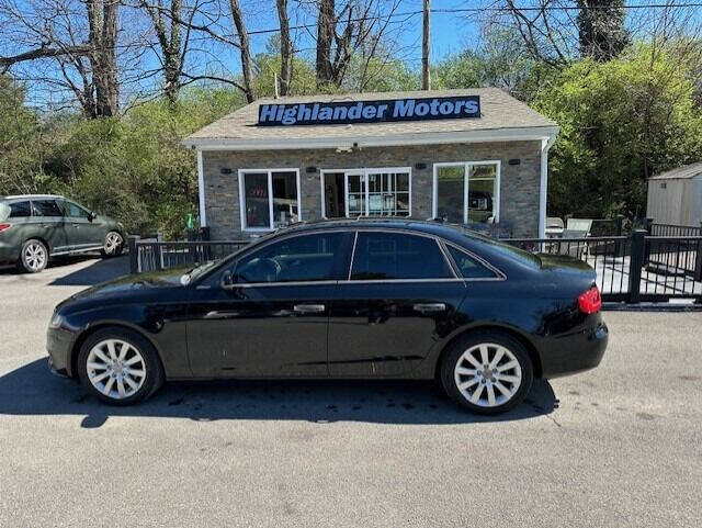 2012 Audi A4 for sale at Highlander Motors in Radford VA