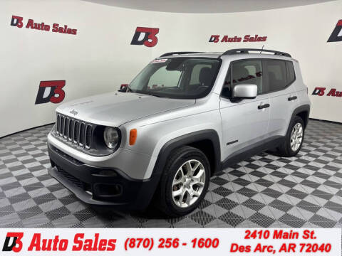 2017 Jeep Renegade for sale at D3 Auto Sales in Des Arc AR