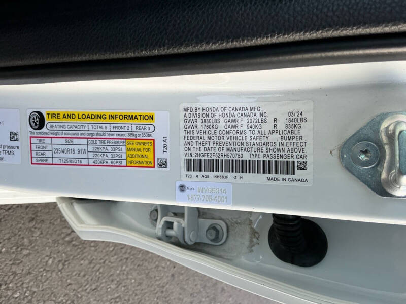 2024 Honda Civic Sport