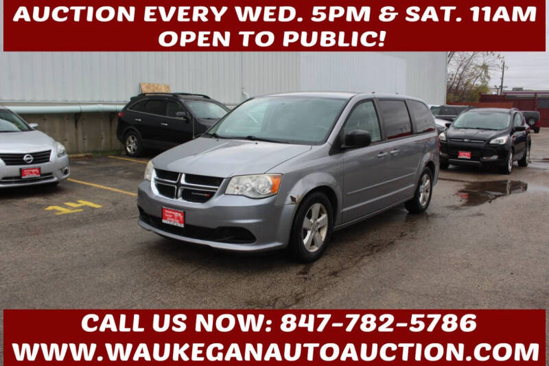 2013 Dodge Grand Caravan for sale at Waukegan Auto Auction in Waukegan IL