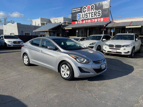 2016 Hyundai Elantra for sale at Car Busters in Hayward CA