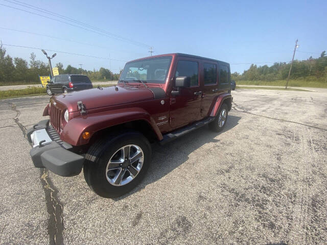 2010 Jeep Wrangler Unlimited for sale at Galvanek's in Cadillac, MI