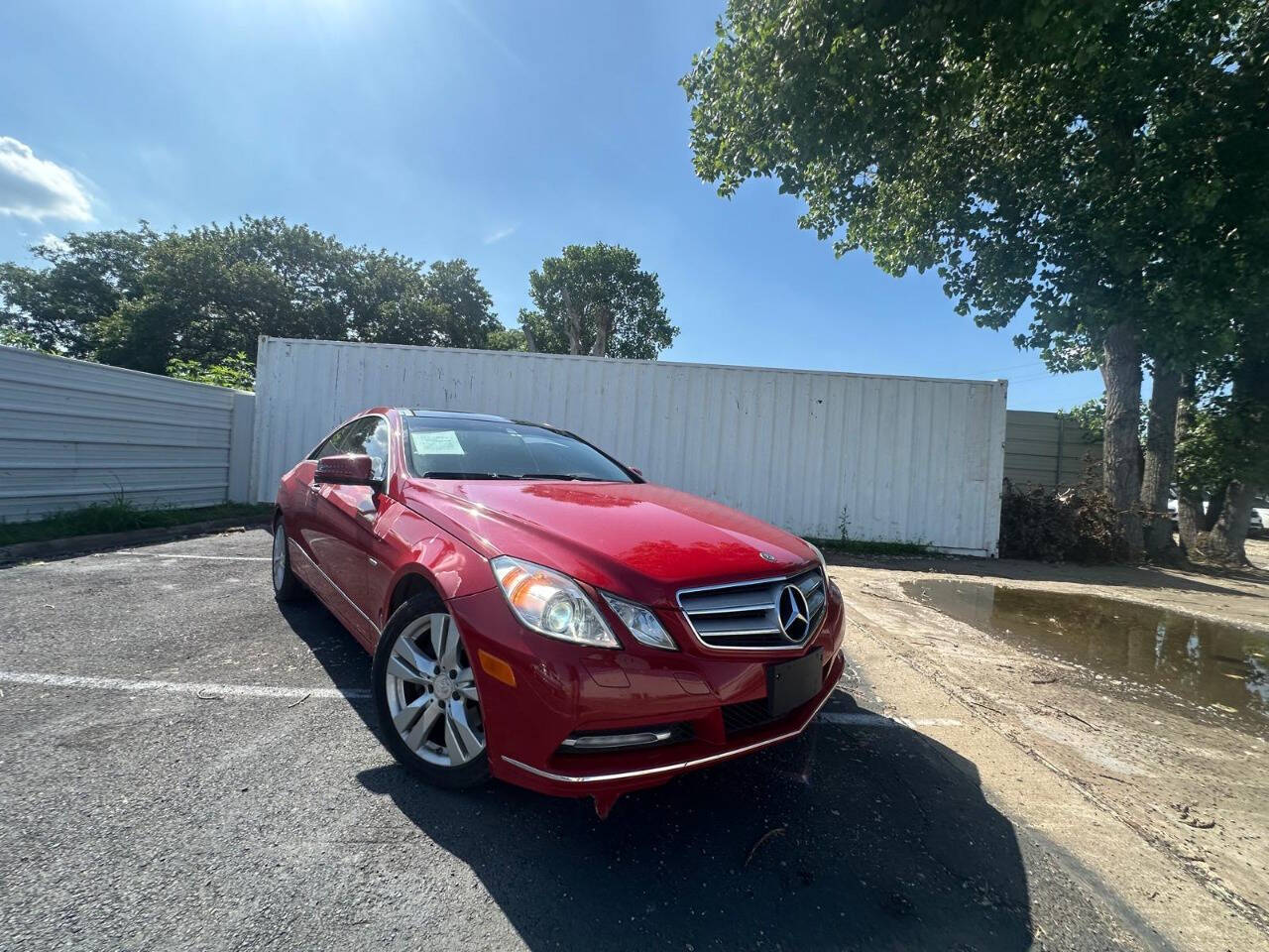 Red 2012 Mercedes-Benz E-Class E 350 E 350 2dr Coupe 2