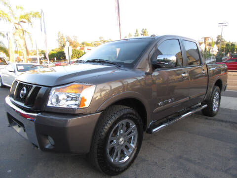 2014 Nissan Titan for sale at Eagle Auto in La Mesa CA