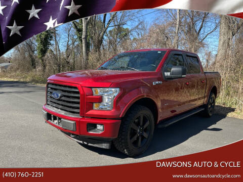2017 Ford F-150 for sale at Dawsons Auto & Cycle in Glen Burnie MD