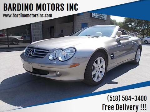 2003 Mercedes-Benz SL-Class for sale at BARDINO MOTORS INC in Saratoga Springs NY