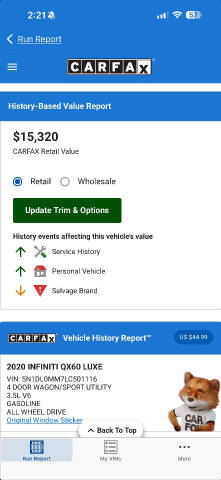 2020 Infiniti QX60 Luxe