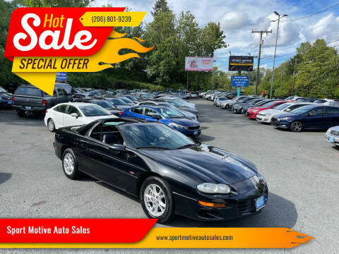 2001 Chevrolet Camaro for sale at Sport Motive Auto Sales in Seattle WA