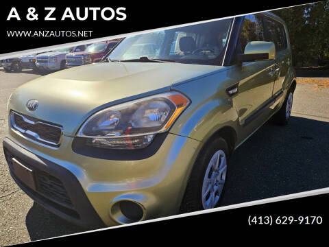 2013 Kia Soul for sale at A & Z AUTOS in Westfield MA