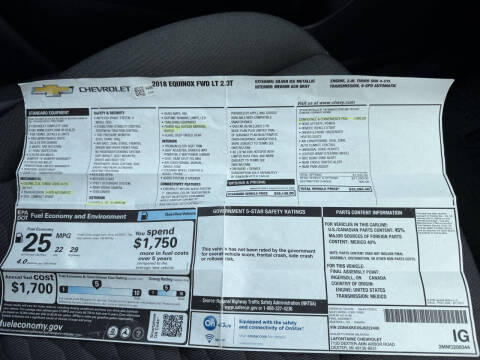 2018 Chevrolet Equinox LT