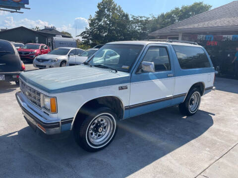 1986 Chevrolet S-10 Blazer for sale at Autoway Auto Center in Sevierville TN