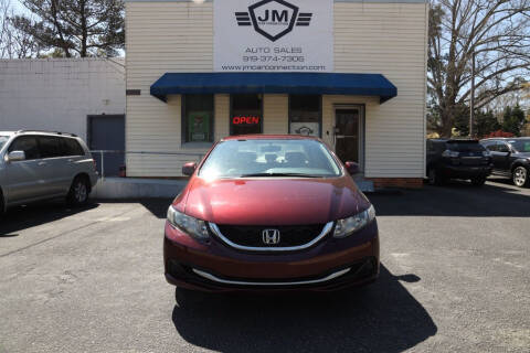 2013 Honda Civic for sale at JM Car Connection in Wendell NC