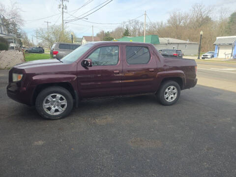 2008 Honda Ridgeline for sale at Maximum Auto Group II INC in Cortland OH