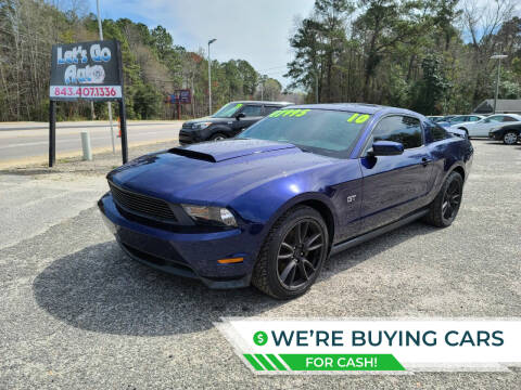 2010 Ford Mustang for sale at Let's Go Auto in Florence SC