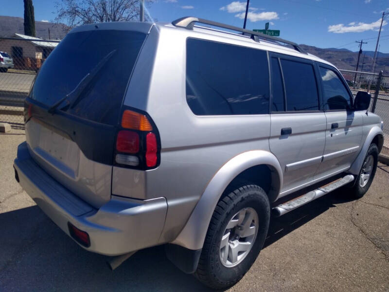 2003 Mitsubishi Montero Sport for sale at Sam's Auto Sales in Alamogordo NM