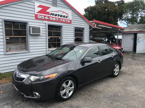 2013 Acura TSX for sale at Z Motors in North Lauderdale FL