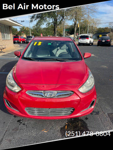 2013 Hyundai Accent for sale at Bel Air Motors in Mobile AL